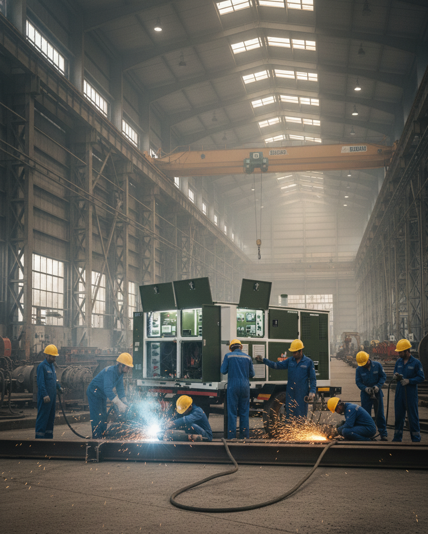 Field Forge team working at industrial facility